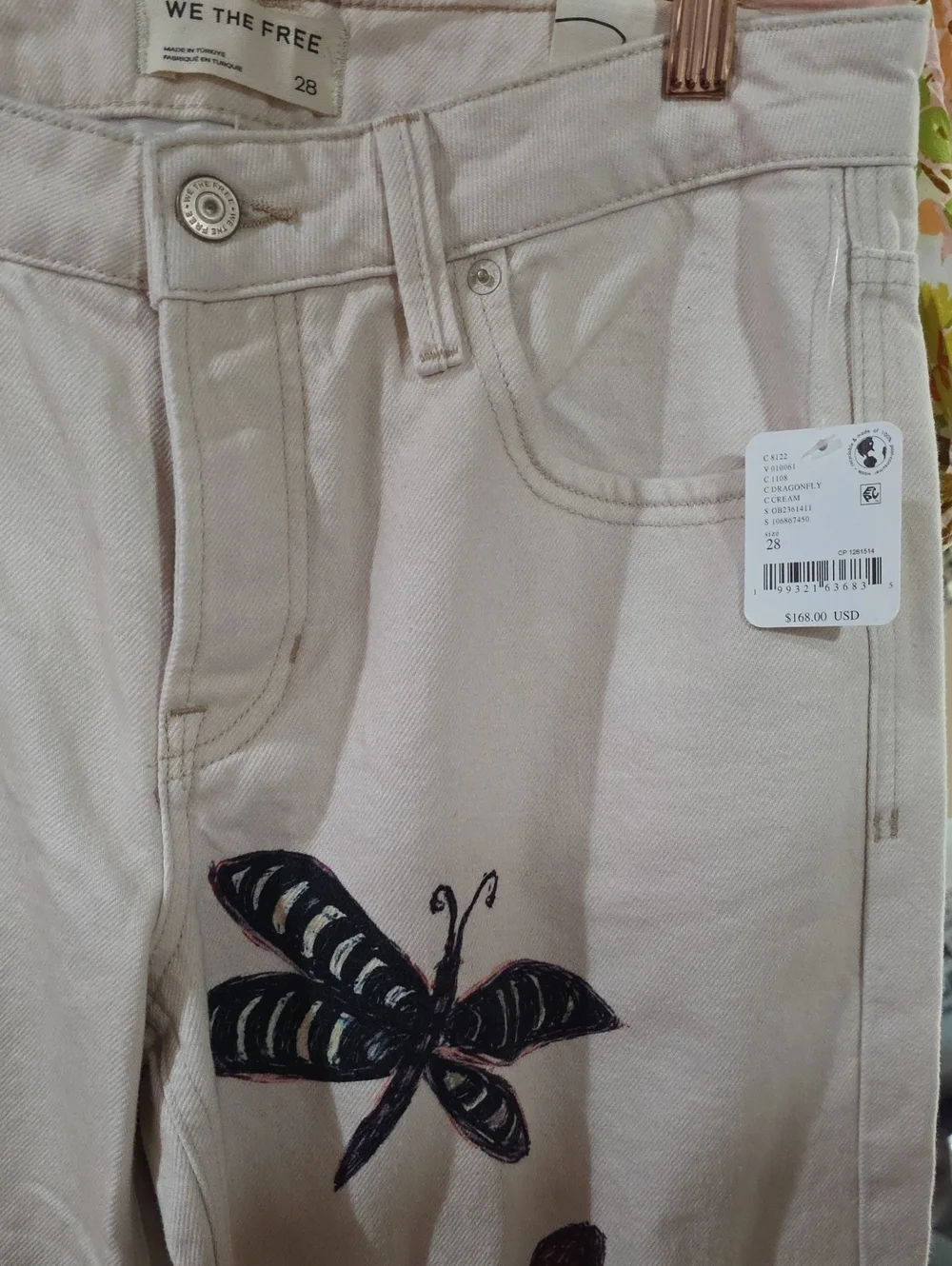 We The Free Tennessee Low-Rise Illusions Jeans-Draggonfly.